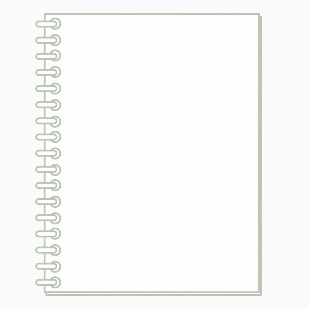 green notebook